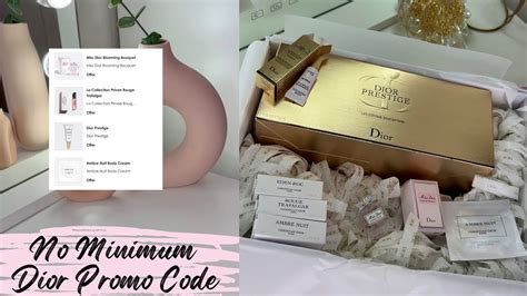 codice promo dior|Dior promo code no minimum.